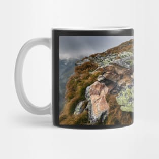 Alpine landscape with rocks Mug